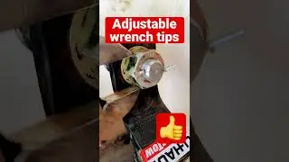 How to properly adjust an adjustable wrench￼