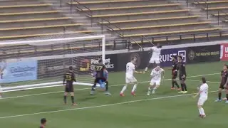 Stephen Carroll with a Goal vs. Atlanta United 2