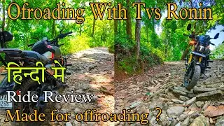 Dangerous Offroad Adventure With Tvs Ronin 225cc/ Tvs Ronin Adventure Ride Review