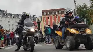 Loudes Motorbike day in france more than 4000,bike.2022 sommer