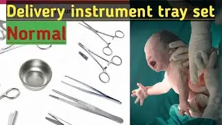 Delivery Tray# Vaginal delivery tray// Normal delivery tray