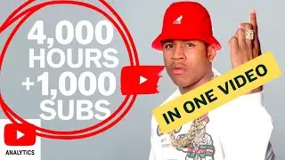 Monetized With One Video 1,000 Subs 4000 watch hours fast!!!