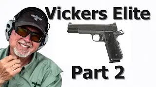 Wilson Combat Vickers Elite 1911 Full Ammo Test &ndash; Part 2 | Range Results with J. Scott! 132