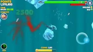 ICE SHARK VS ENEMY ICE SHARK - Hungry Shark Evolution