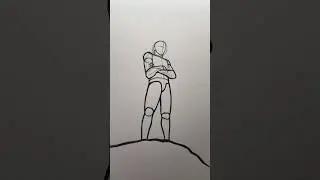 How to draw Madara Uchiha Pose ⭐️Tutorial⭐️ #drawing #art #madara #madarauchiha #tutorial #howtodraw