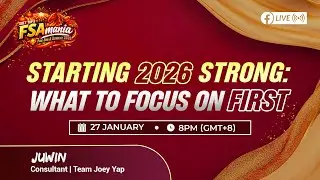 [FSA Mania] Starting 2026 Strong: What to Focus On First