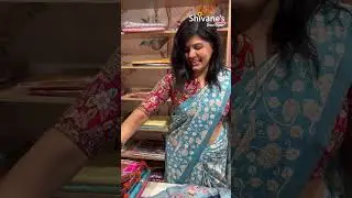 Half Tussar drapes flow with ease