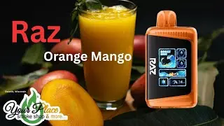 🔥 Orange Mango Madness? Raz LTX 25K Review 🍊🥭 | This Vape Hits Different! 💨😂