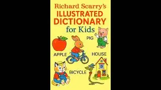 Richard Scarry's Illustrated Dictionary for Kids #booksandcraft