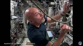 Parmitano al lavoro sulla ISS #02 - 01/08/2019