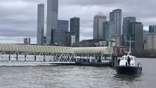 Zeewarriors skippering on Thames into South Dock Marina
