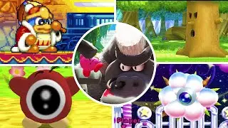 First Bosses Evolution in Kirby Games