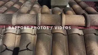 Inspection technique vid&eacute;o des &eacute;l&eacute;ments de toiture par drone en 4K