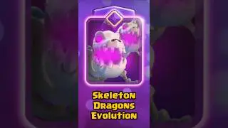 💀🐉 Skeleton Dragons Evolution #clashroyale
