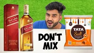 Don't Mix Salt in Alcohol ...Watch This First😨