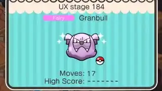Pokemon Shuffle - Main Stage UX 184 Granbull (Itemless)