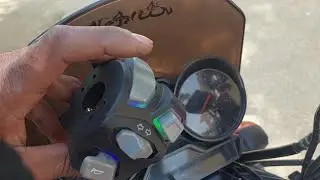 RGB lights switch assembly(left side) fitting in Yamaha YBR 125G