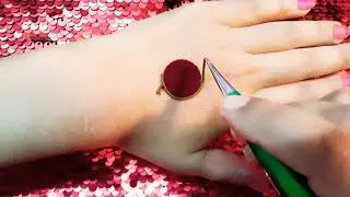 Beautiful and easy trick  to make bridal Mehndi Design