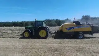 Raking, Baling, Wrapping And Stacking Haylage 2019
