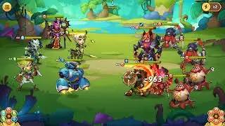 how did I defeat the Warrior Tanner - Wind Walker?! with Idle Heroes Gameplay video