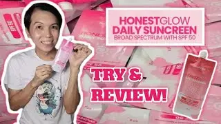 DAILY SUNSCREEN BY: HONESTGLOW (TRY & REVIEW!) -Vlog #89- | PAPSY KELS #skincare #beautycare