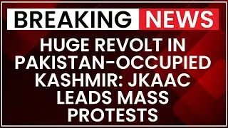 Watch: JKAAC Leads Mass Protests as Telecom Shutdown Hits POJK | NewsX