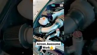 fantastic work 👌 Aircon. #bigturbos #usaediting #germanycars #russiacars #shortsvideo #airediting