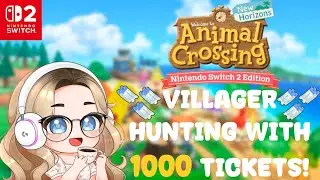 Villager Hunting with ONE THOUSAND Nook Miles Tickets!