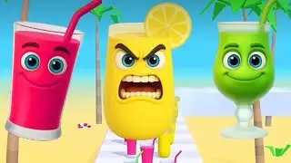 JUICE RUN GAMES PLAYER GOING ON ROAD 🛣️ MAX LEVEL 54 AND WALKTHROUGH RUNNING ZOMBO GAMER