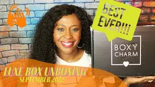 Boxy Luxe September 2022 Unboxing/ Fall Box/Best One Yet!!! #boxycharm #boxyluxe