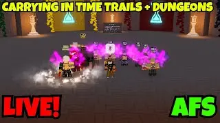 CARRYING IN DUNGEONS AND STAR OPENINGS | Anime Fighters Simulator