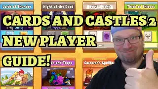 Cards and Castles 2 NEW PLAYER BEGINNER GUIDE! Especially for Hearthstone Players
