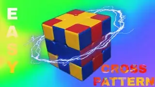 HOW TO MAKE CROSS PATTERN IN 3*3 CUBE/SLOW TUTORIAL/