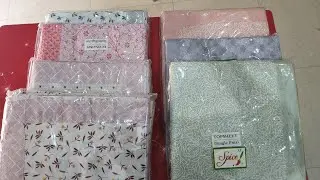 # Summer Top Sheet Collection # cotton Top sheet # Single bed Top sheet || WhatsApp no. 9711766161