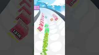 Jelly Tube Run 2048 3D #subscribe #gameoftheday #asmr #bestgame #merge #2048 #newgame