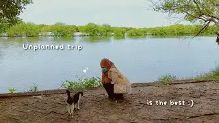 a day in my life | 🌊🌿🐠 : unplanned short trip vlog w/ him ~ mangroves & fishing spot.