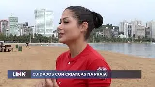 Cuidados com as crianças na praia