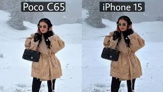 Poco c65 vs iPhone 15 camera test