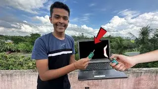 Lenovo Laptop vs Bullet Bomb #experiment #diwali