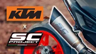 SC Project S1 Exhaust - KTM Duke 890R - Rev and Sound
