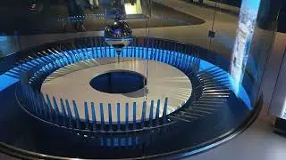 Time Keeper at the Museum of Science and Industry Exhibit in Chicago 
