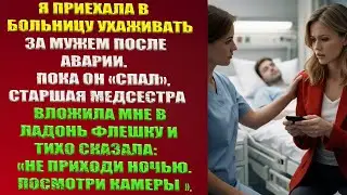 Я приехала в больницу ухаживать за мужем после аварии. Пока он «спал», старшая медсестра вложила мне
