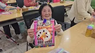동행데이케어센터 | 어르신 아트별 미술수업 🎨 감성·인지 향상 힐링 미술활동