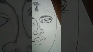 How to Draw Lakshmi Ma Step by Step | Realistic Goddess Lakshmi Drawing Tutorial