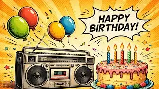 Happy Birthday Rap 🎂 | Old School Party Vibe | Birthday Song 2025