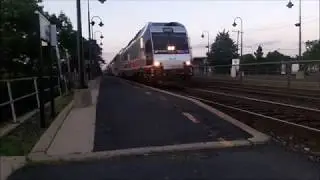 Sunday Evening at Dunellen Station