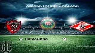 Jogo completo entre Newell's Tinga 3 x 3 Spartak - FF7RS - Acesso A1  - 2 Rodada