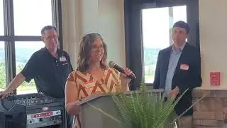 Jenny Butler's speech on what High-Speed internet will do for their family.