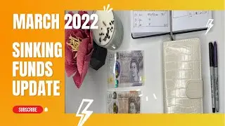 March Sinking Funds High Income Cash Budgeting Envelope system