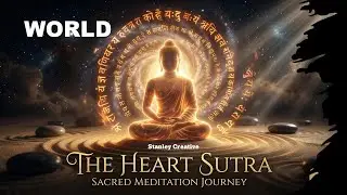 Heart Sutra (Sanskrit) 1 Hour Full Chanting - Global Study Guide for Meditation & Memorization